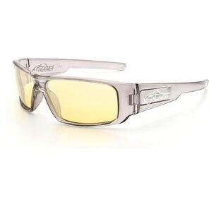 Pro Series Polarized Fishing Sunglasses Rubber Accents UV400 Protection Yellow